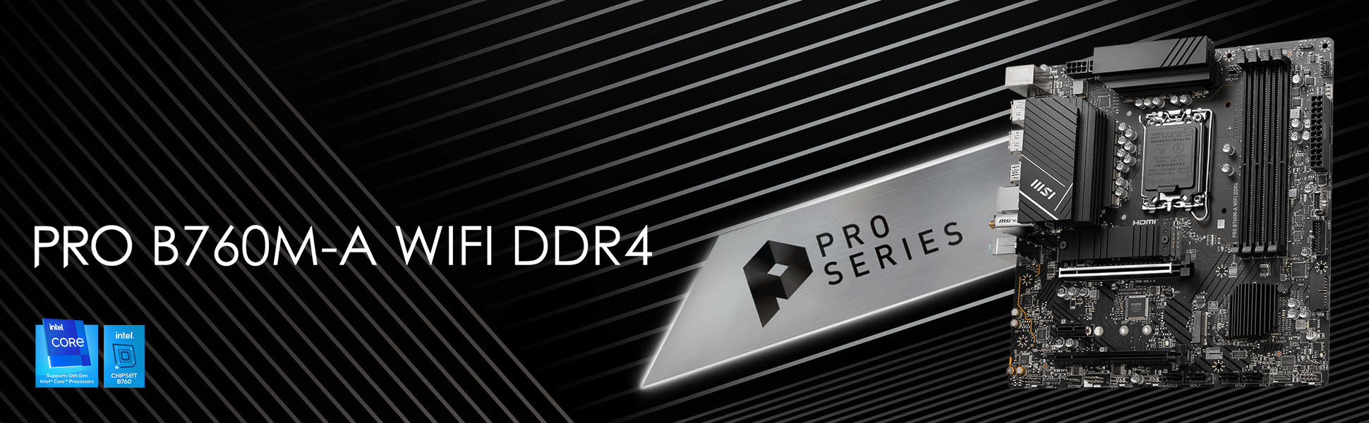 PRO B760M-A WIFI DDR4 Motherboard